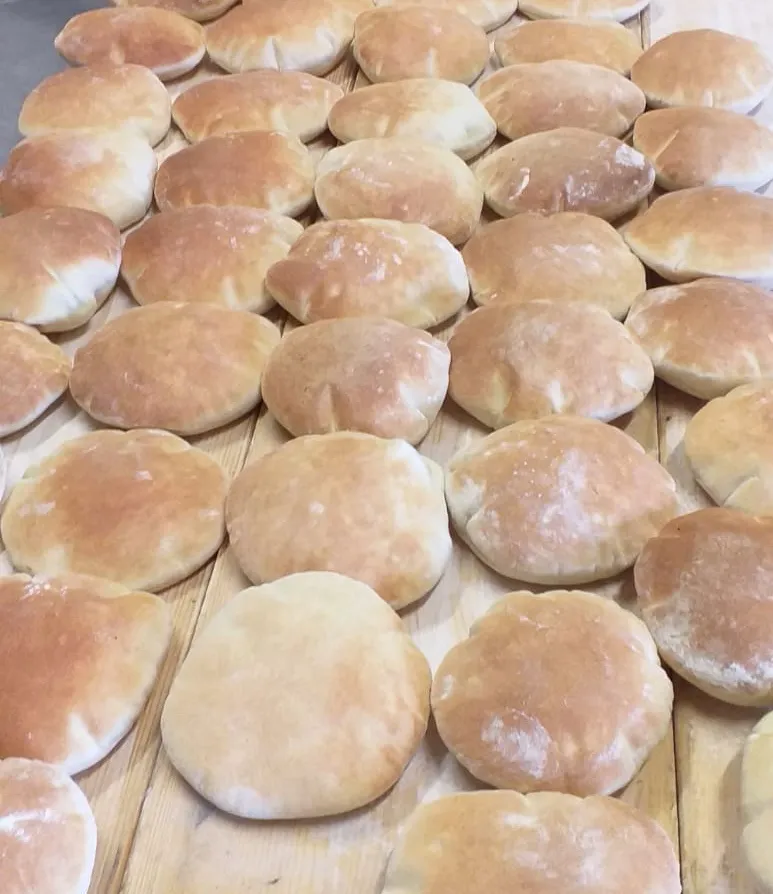 Rounded Pita Bread